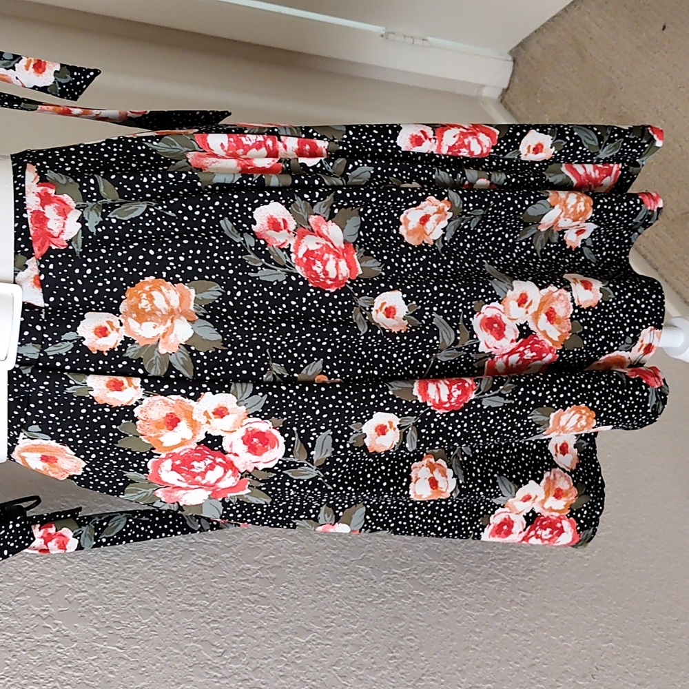 Wrinkle-free Midi dress, Sz M NWOT - Picture 3 of 9